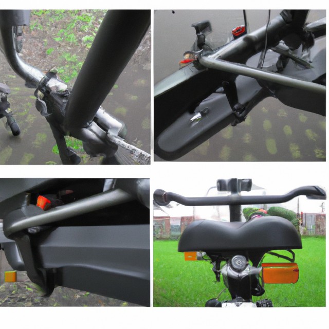 Het gebruiken van elektrische fietsen voor eten bezorgen